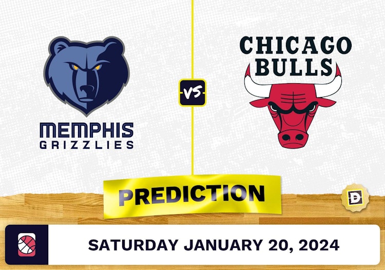 Memphis Grizzlies vs. Chicago Bulls Prediction, Odds, NBA Picks [1/20/2024]
