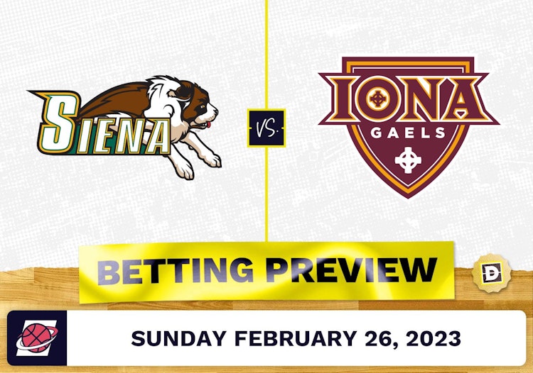 Siena vs. Iona CBB Prediction and Odds - Feb 26, 2023