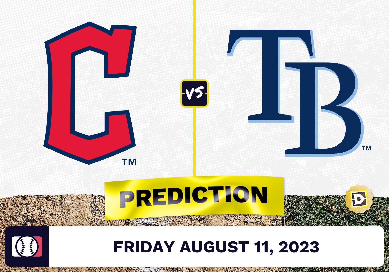 Guardians vs. Rays Prediction for MLB Friday [8/11/2023]