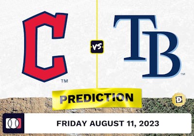 Guardians vs. Rays Prediction for MLB Friday [8/11/2023]