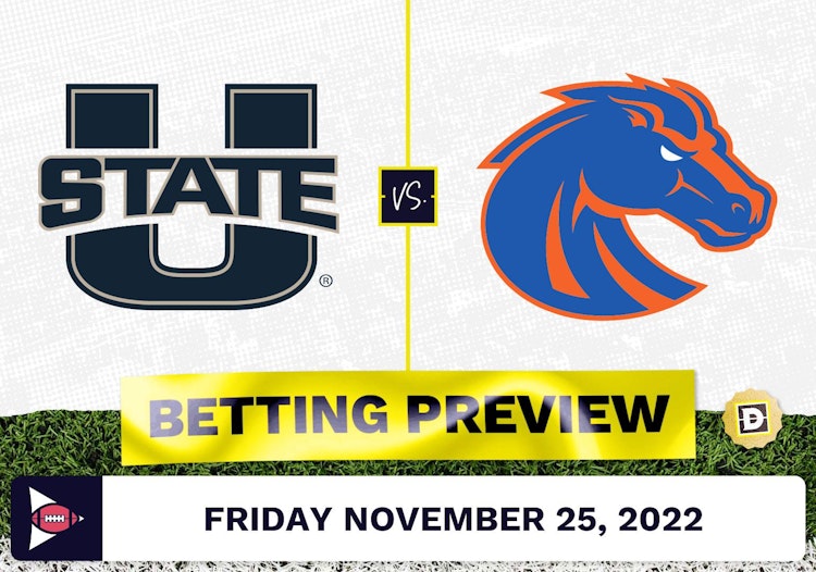 Utah State vs. Boise State CFB Prediction and Odds - Nov 25, 2022