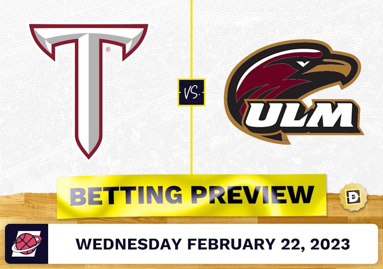 Troy vs. Louisiana-Monroe CBB Prediction and Odds - Feb 22, 2023
