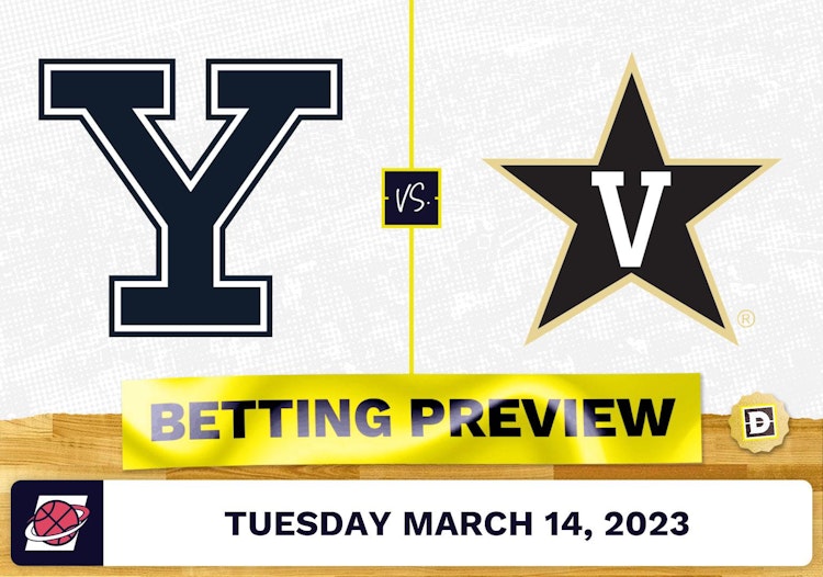 Yale vs. Vanderbilt CBB Prediction and Odds - Mar 14, 2023
