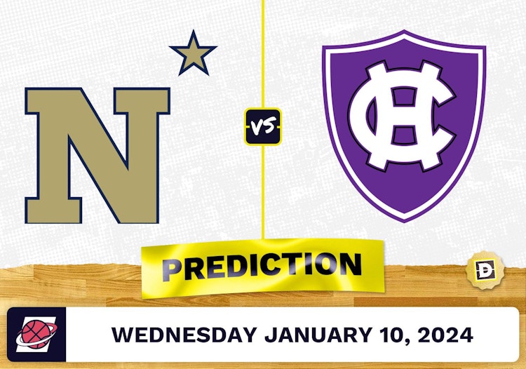 Navy vs. Holy Cross Prediction, Odds, College Basketball Picks  [1/10/2024]