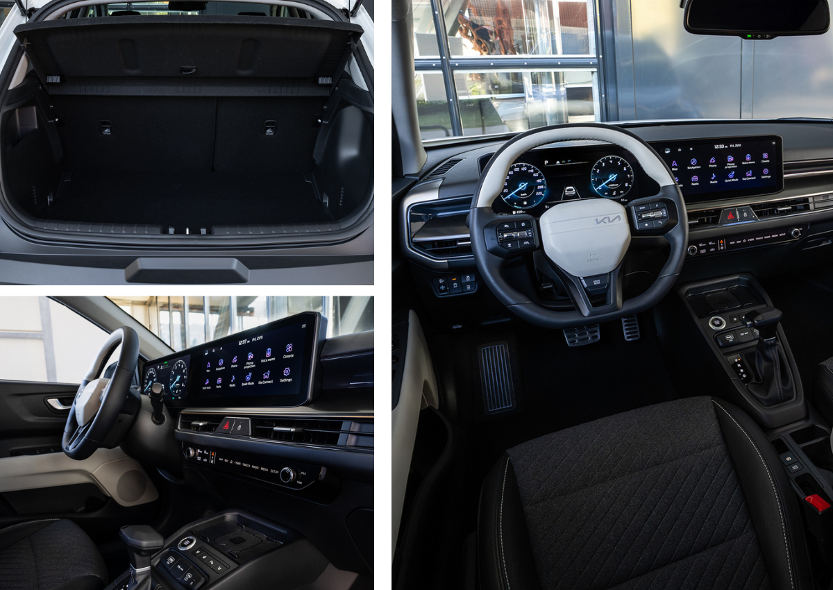 Das Interieur des Kia Stonic.