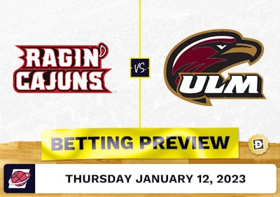 Louisiana-Lafayette vs. Louisiana-Monroe CBB Prediction and Odds - Jan 12, 2023