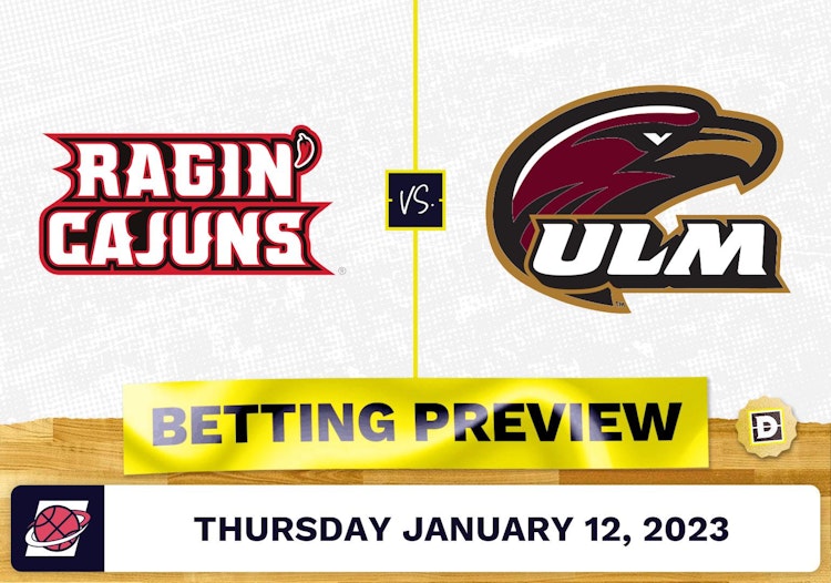 Louisiana-Lafayette vs. Louisiana-Monroe CBB Prediction and Odds - Jan 12, 2023