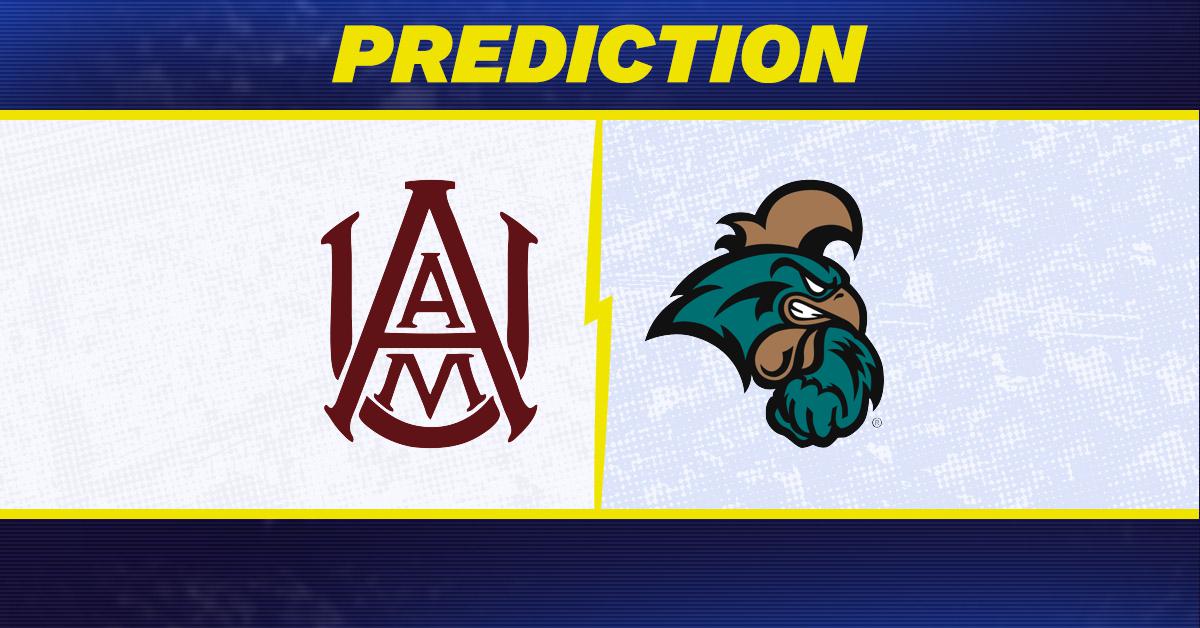 Alabama A&M vs. Coastal Carolina prediction: Why Coastal Carolina is favored to win men's college basketball matchup [11/30/2025]