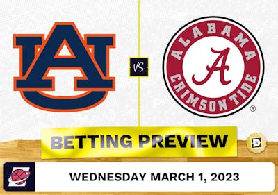 Auburn vs. Alabama CBB Prediction and Odds - Mar 1, 2023