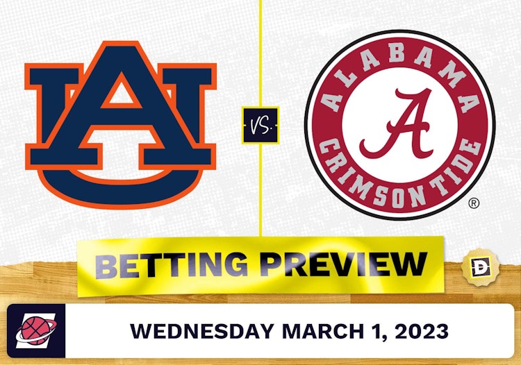 Auburn vs. Alabama CBB Prediction and Odds - Mar 1, 2023