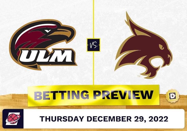 Louisiana-Monroe vs. Texas State CBB Prediction and Odds - Dec 29, 2022
