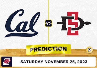 California vs. San Diego State Basketball Prediction - November 25, 2023