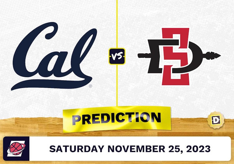 California vs. San Diego State Basketball Prediction - November 25, 2023