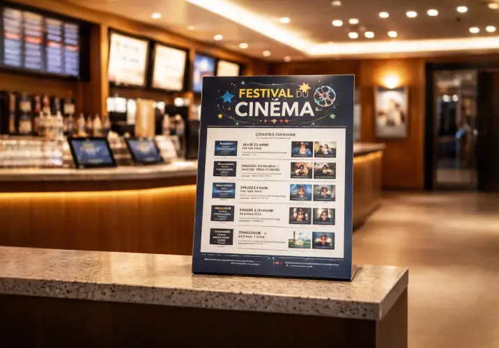 Affiche A3 personnalisée communication visuelle