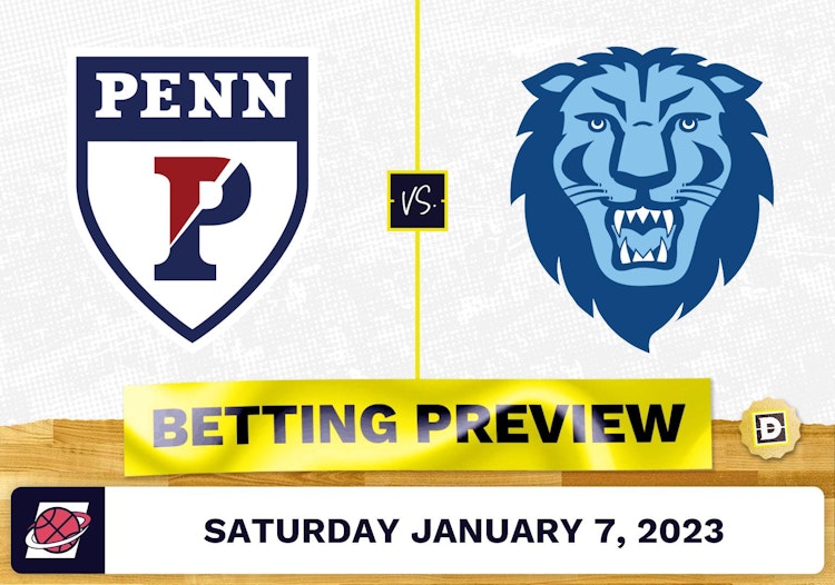 Pennsylvania vs. Columbia CBB Prediction and Odds - Jan 7, 2023