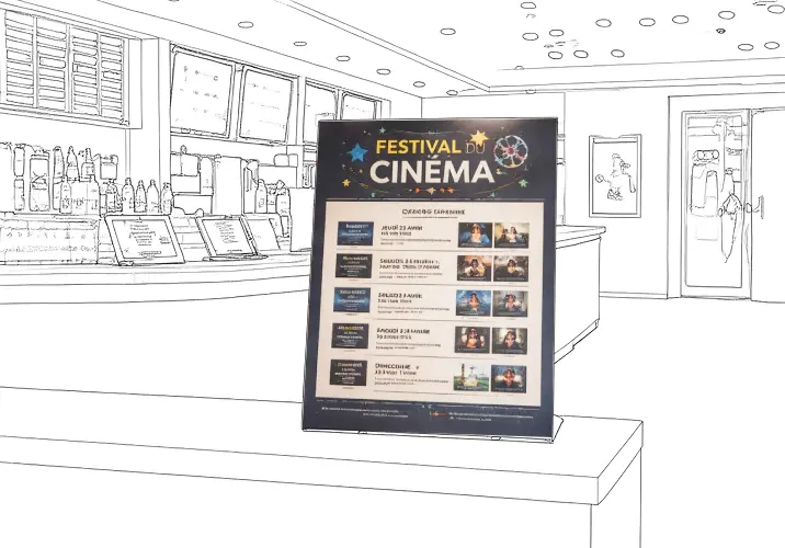 Impression affiche A3 usage promotionnel et événementiel