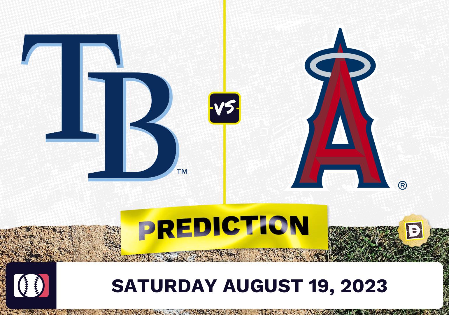 Rays vs. Angels Prediction for MLB Saturday [8/19/2023]