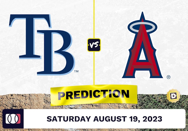 Rays vs. Angels Prediction for MLB Saturday [8/19/2023]