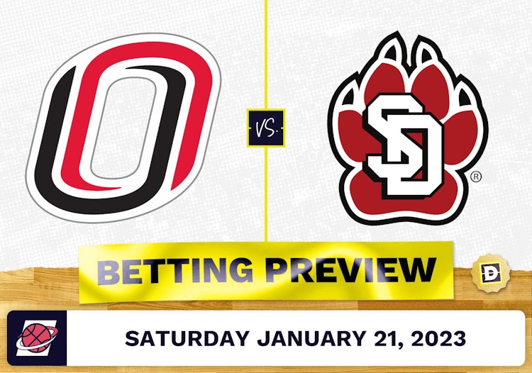 Nebraska-Omaha vs. South Dakota CBB Prediction and Odds - Jan 21, 2023