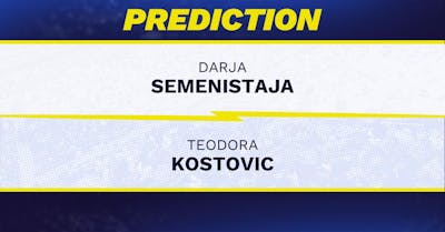 Darja Semenistaja vs. Teodora Kostovic prediction, odds, picks for WTA Sao Paulo 2026