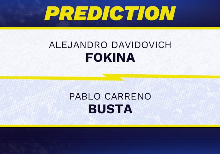 Alejandro Davidovich Fokina vs Pablo Carreno Busta Tennis Prediction.