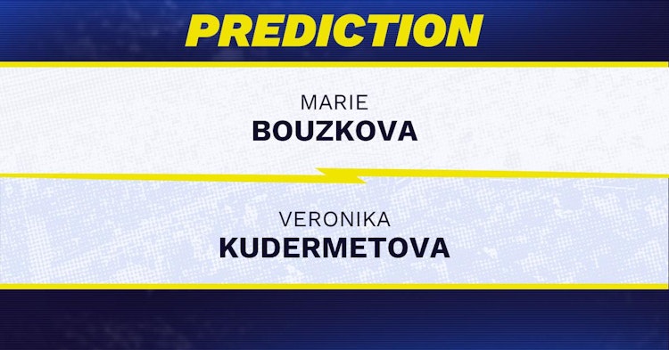 Marie Bouzkova vs Veronika Kudermetova Tennis Prediction.