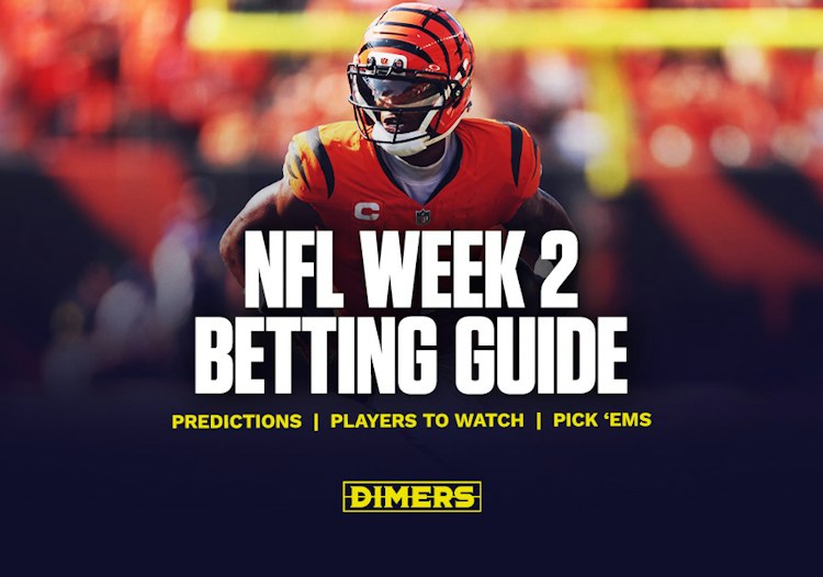 NFL betting guide for Week 2 picks and props.