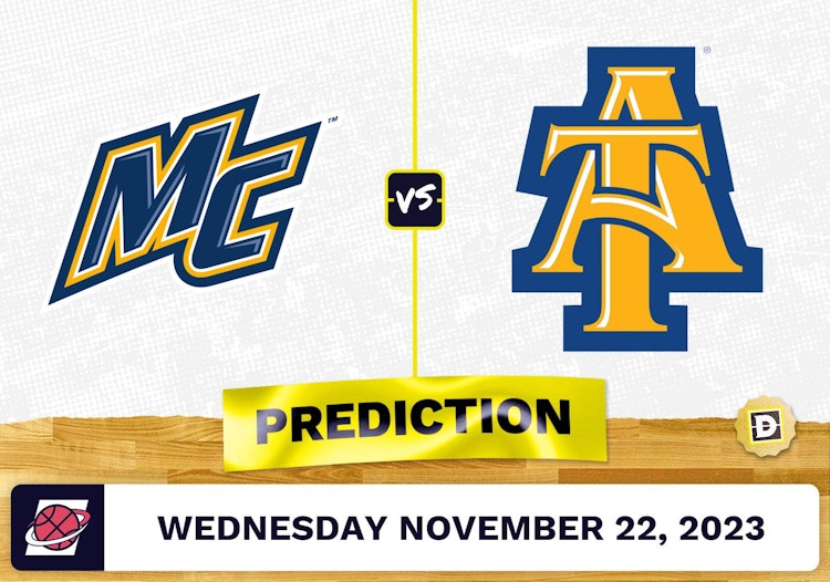 Merrimack vs. North Carolina A&T Basketball Prediction - November 22, 2023