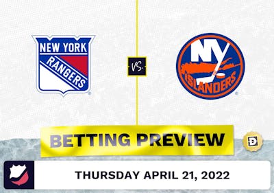Rangers vs. Islanders Prediction and Odds - Apr 21, 2022