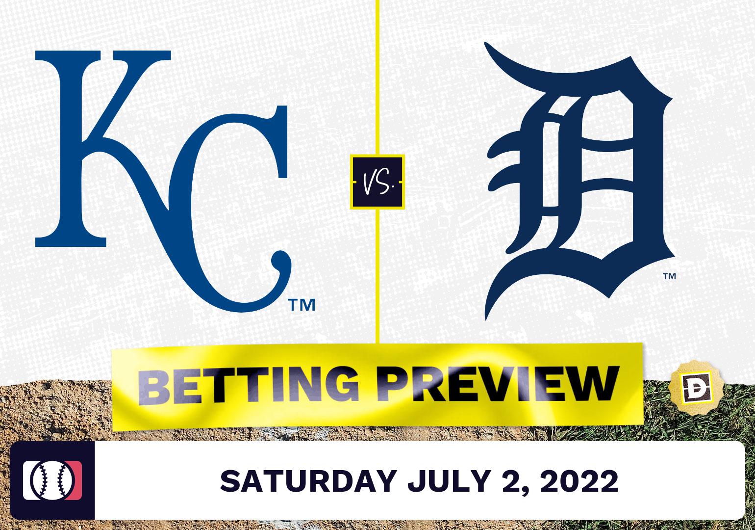 Royals vs. Tigers Prediction and Odds - Jul 2, 2022