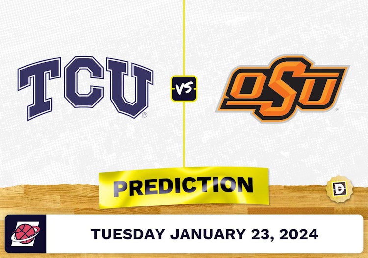 TCU vs. Oklahoma State Prediction, Odds, College Basketball Picks [1/23/2024]