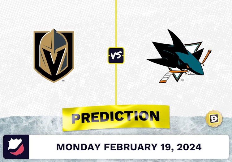 Vegas Golden Knights vs. San Jose Sharks Prediction, Odds, NHL Picks [2/19/2024]