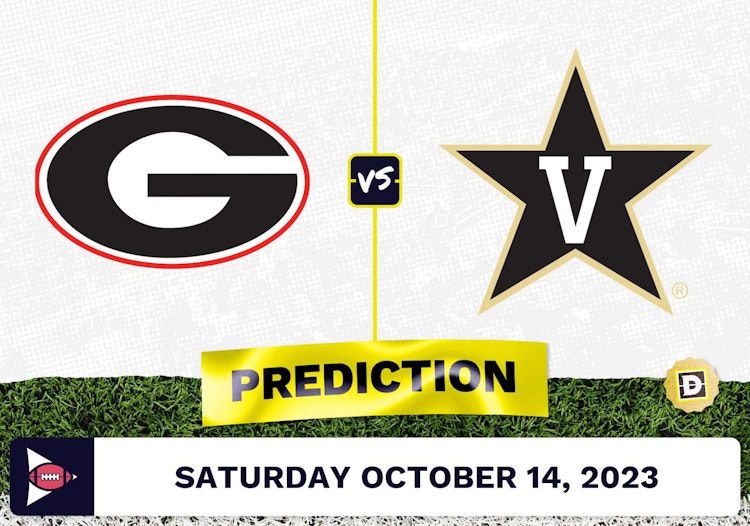 Georgia vs. Vanderbilt CFB Prediction and Odds - October 14, 2023