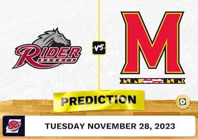 Rider vs. Maryland Basketball Prediction - November 28, 2023