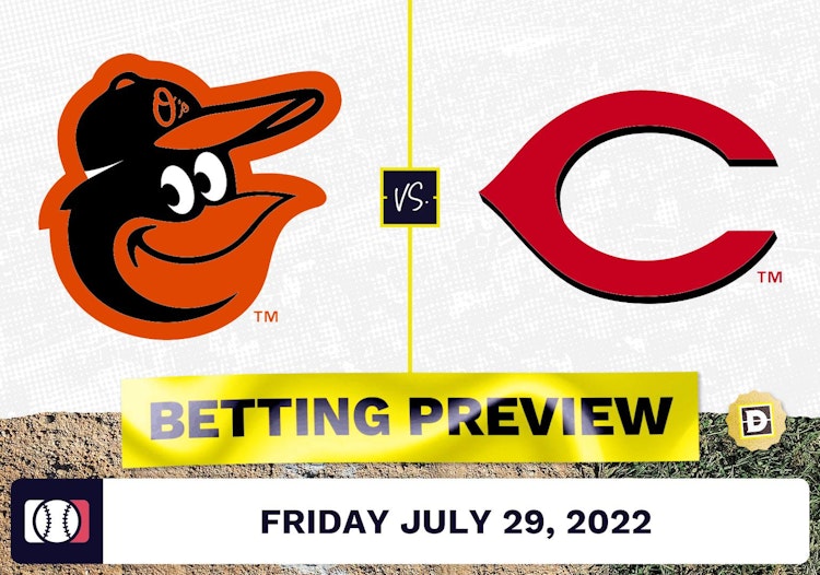 Orioles vs. Reds Prediction and Odds - Jul 29, 2022