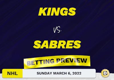 Kings vs. Sabres Predictions and Odds - Mar 6, 2022