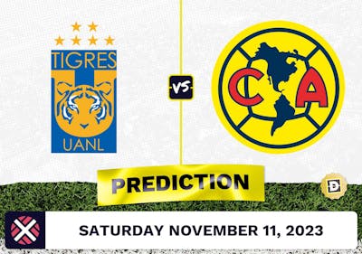 Tigres UANL vs. Club America Prediction and Odds - November 11, 2023