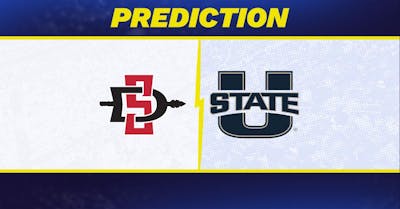 San Diego State vs. Utah State prediction: Utah State favored to win men's college basketball matchup [3/14/2026]