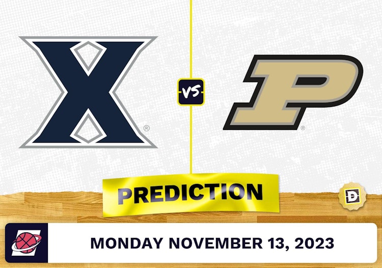Xavier vs. Purdue Basketball Prediction - November 13, 2023