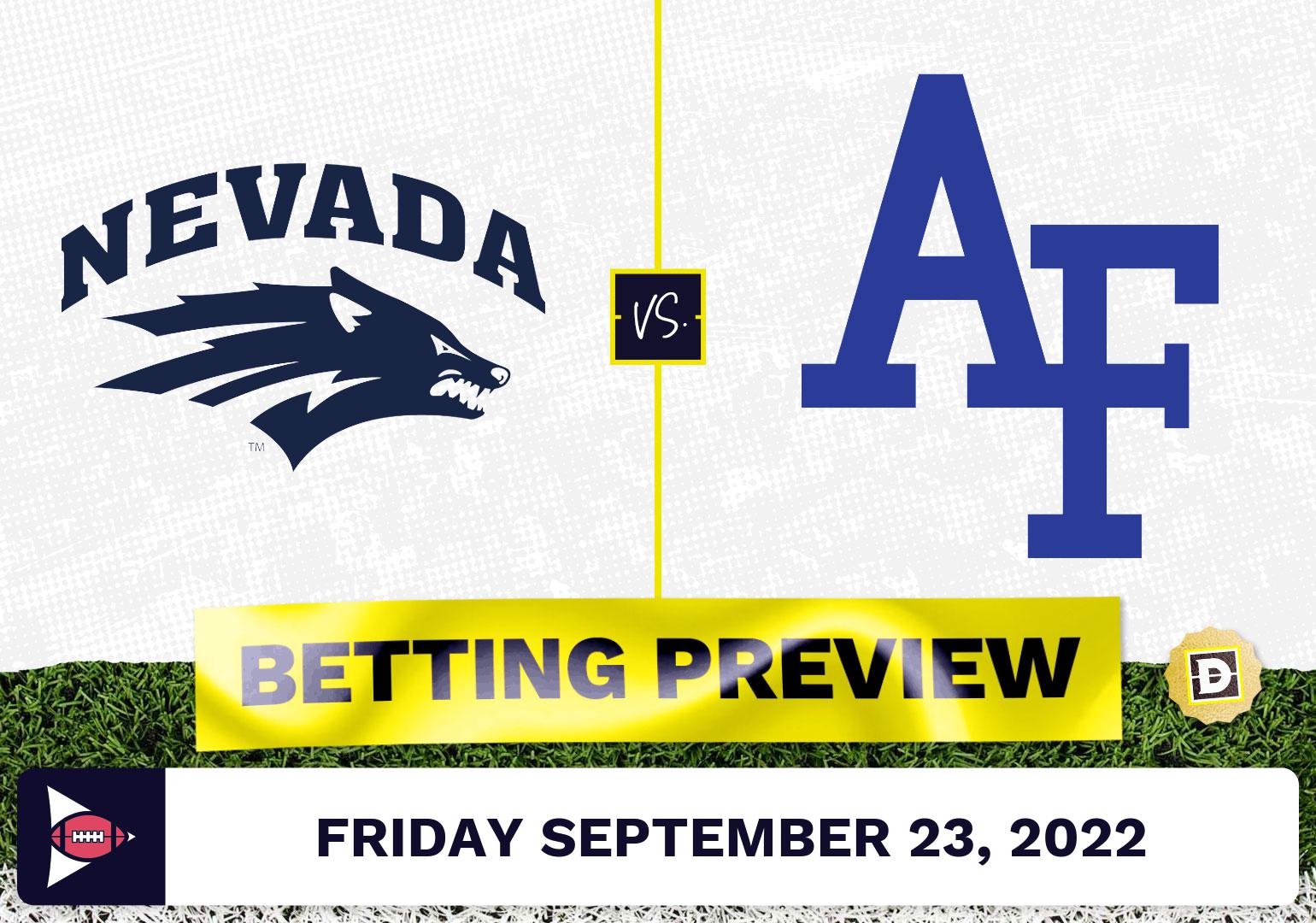 Nevada vs. Air Force CFB Prediction and Odds - Sep 23, 2022