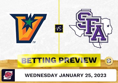 Texas Rio Grande Valley vs. Stephen F. Austin CBB Prediction and Odds - Jan 25, 2023