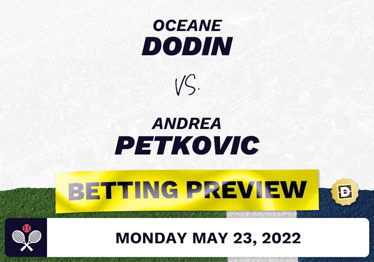 Oceane Dodin vs. Andrea Petkovic Predictions - May 23, 2022