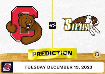 Cornell vs. Siena Prediction, Odds, College Basketball Picks  [12/19/2023]
