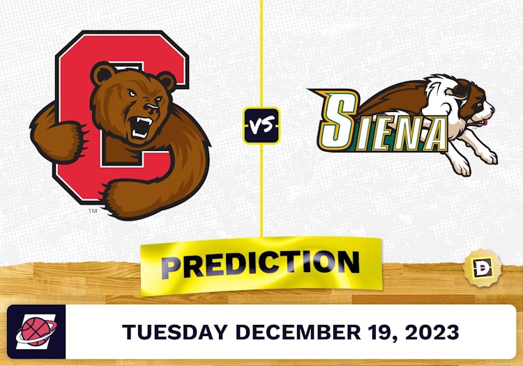 Cornell vs. Siena Prediction, Odds, College Basketball Picks  [12/19/2023]