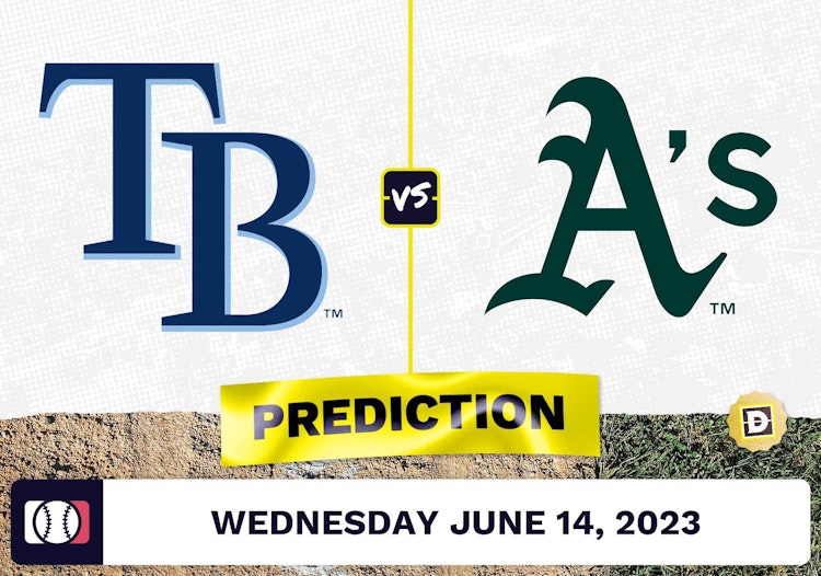 Rays vs. Athletics Prediction for MLB Wednesday [6/14/2023]