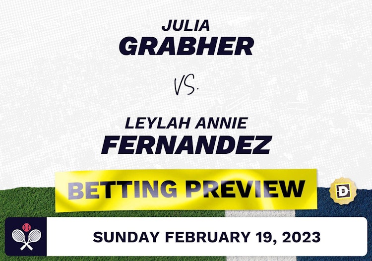 Julia Grabher vs. Leylah Annie Fernandez Predictions - Feb 19, 2023