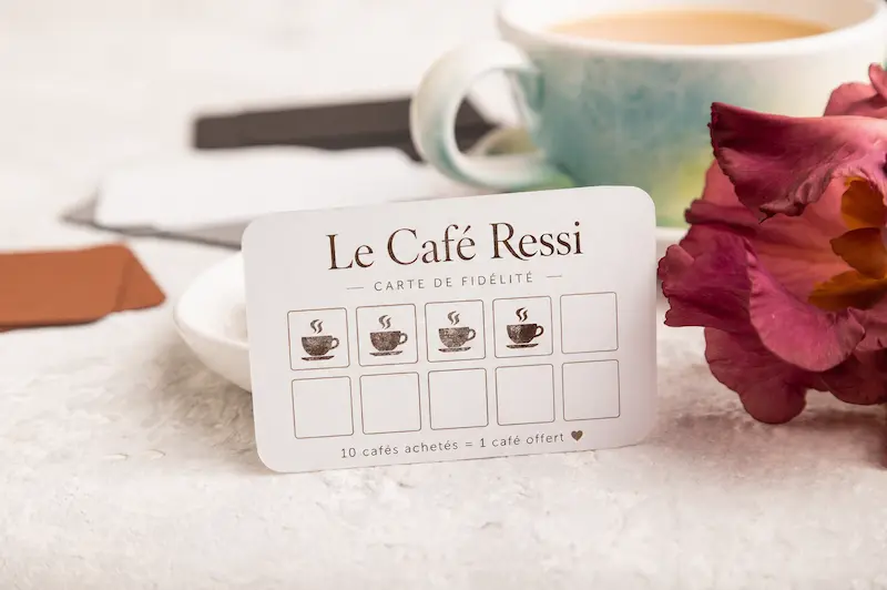 carte de fidélité impression personnalisée