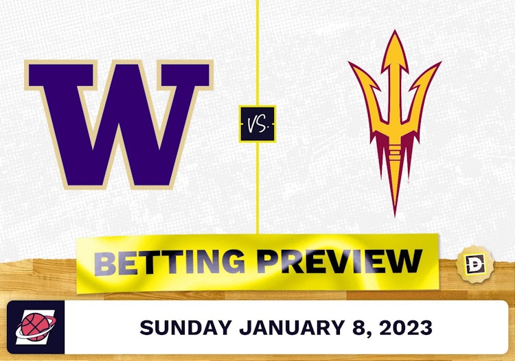 Washington vs. Arizona State CBB Prediction and Odds - Jan 8, 2023