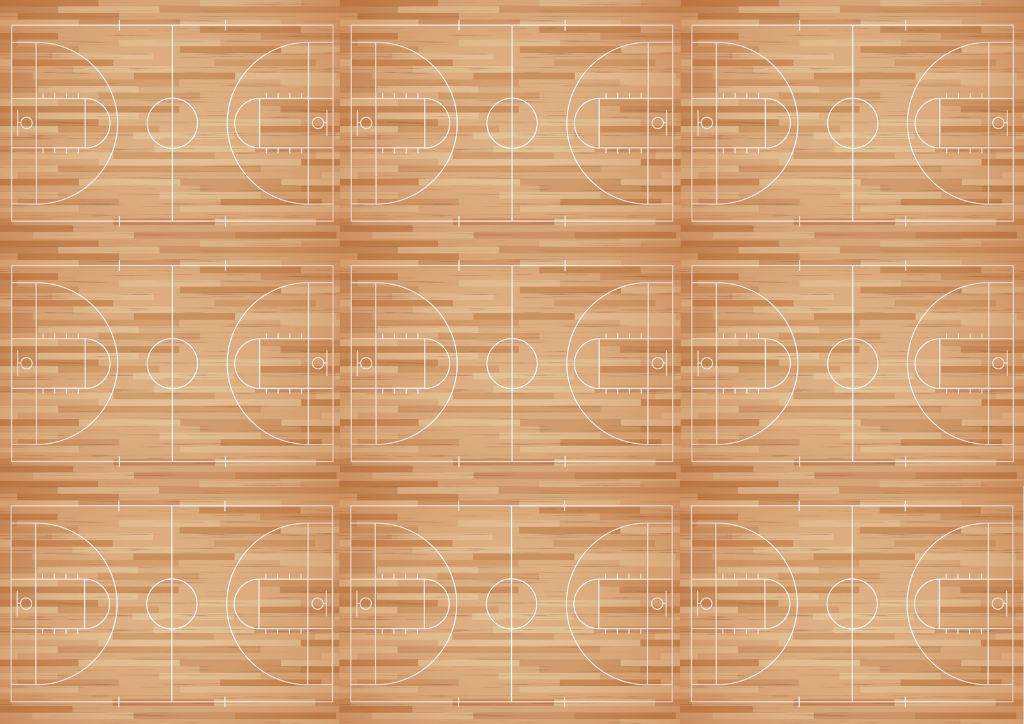 9 basketball courts