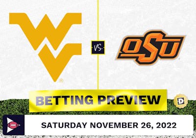 West Virginia vs. Oklahoma State CFB Prediction and Odds - Nov 26, 2022